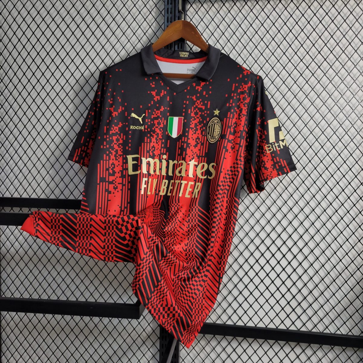 23/25 AC Milan "Red Glaze" Special Edition Jersey