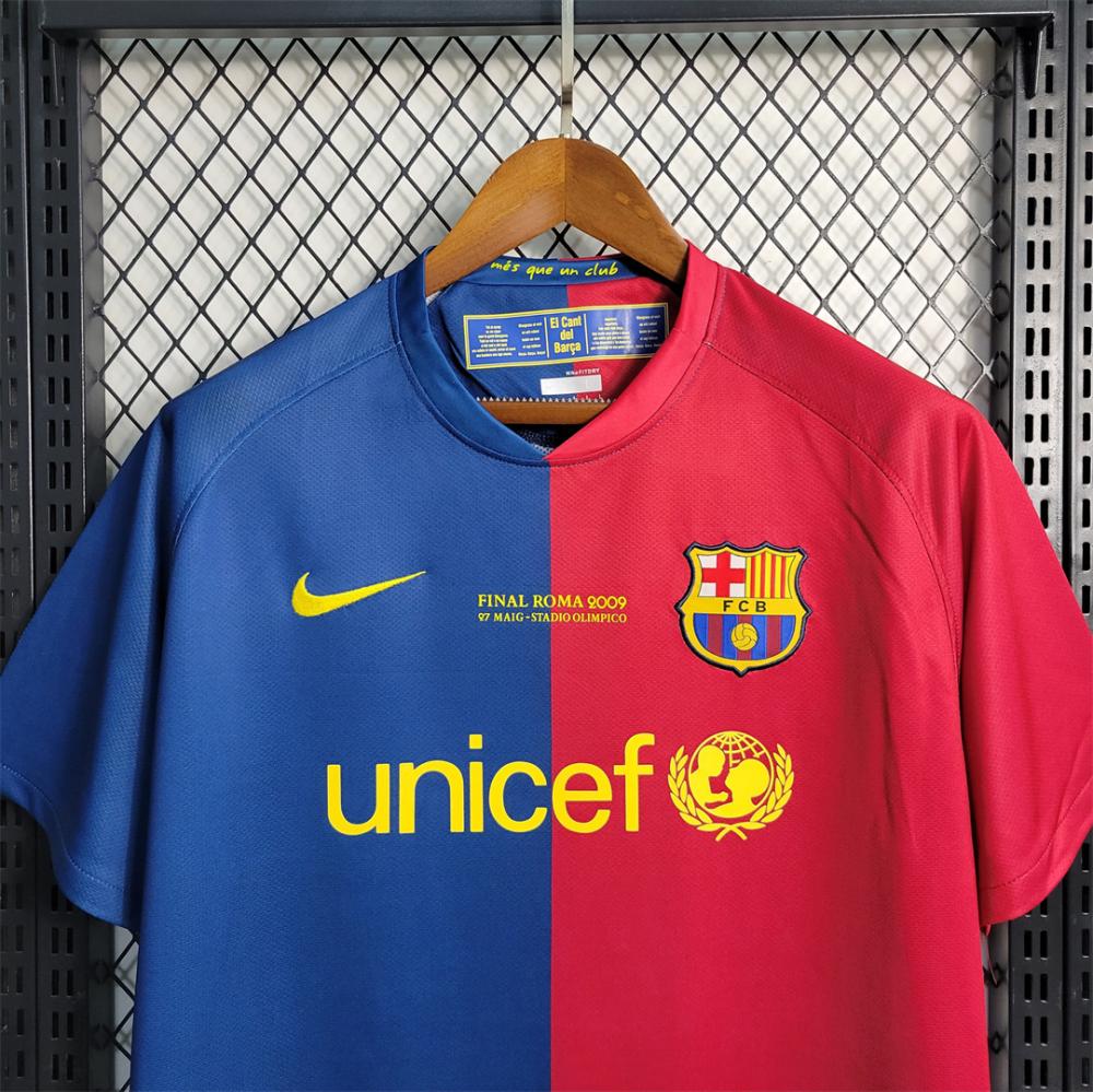 08/09 Barcelona Home Retro Jersey