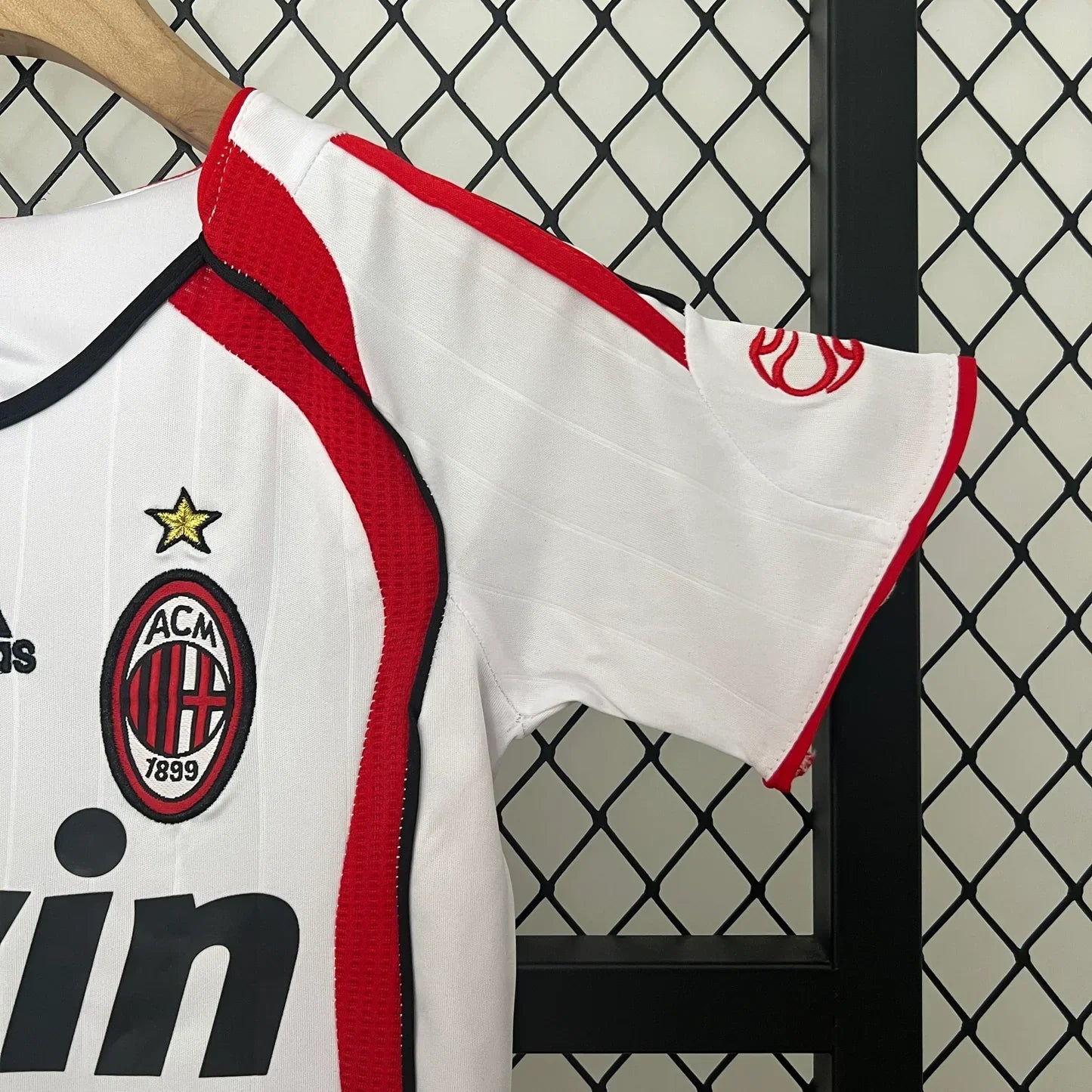 Ac Milan 2006/2007 Away Jersey Kids Size