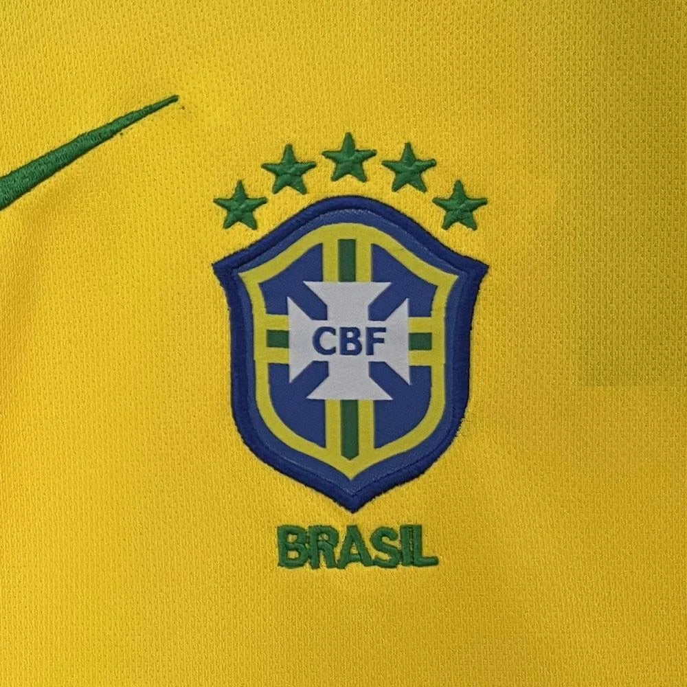 2004 Retro kit Brazil Home Jersey Kids Size