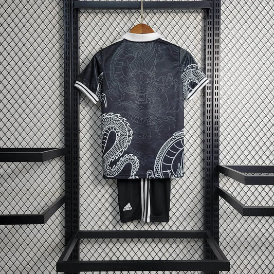 Real Madrid "Dragรณn Negro" Limited Jersey Kids Size