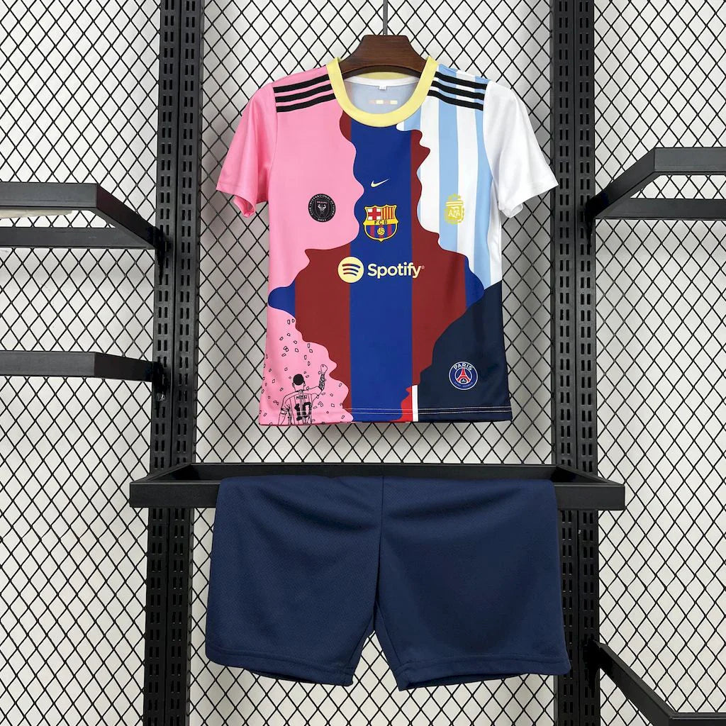 Messi 10 All Teams Limited Jersey Kids Size