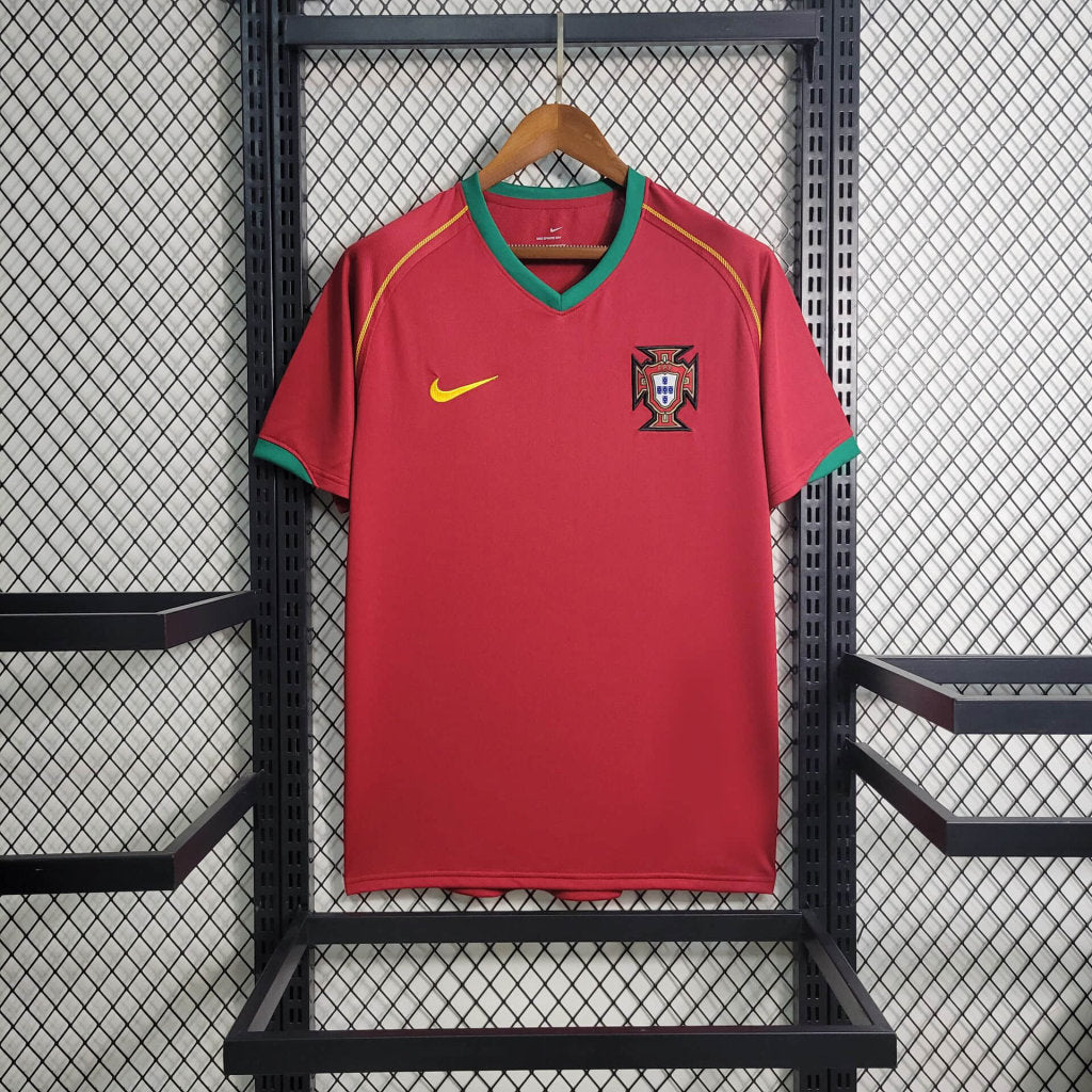2006 Portugal Home Retro Jersey