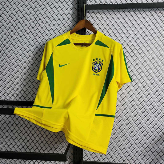 2002 Brazil Home Retro Jersey