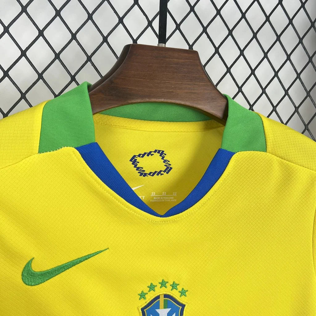 2025 Brazil Home Kit Kids Size