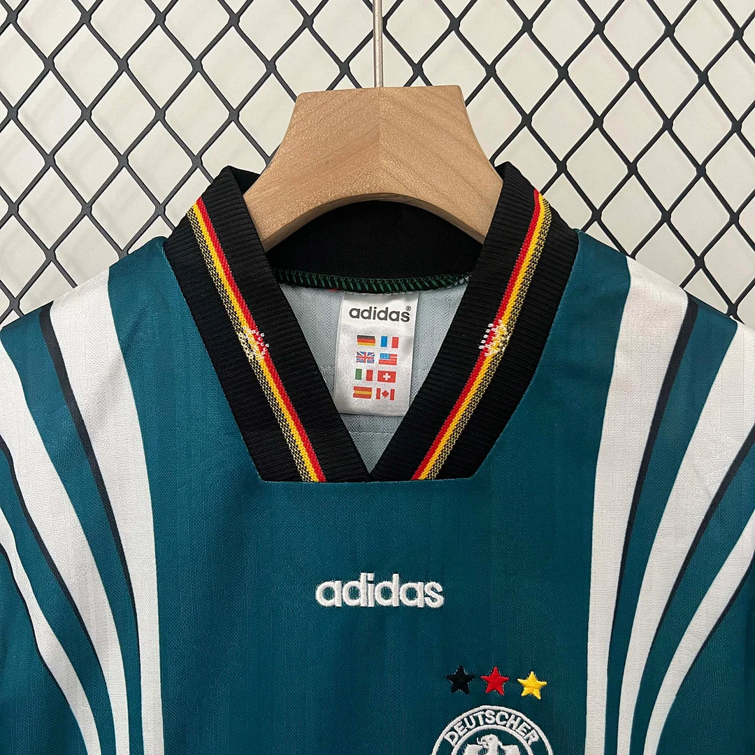 1996 Retro Germany Away Kids Size