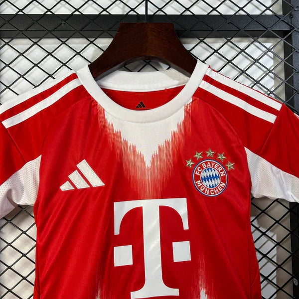 2025/2026 Bayern Munchen Home Kit Kids Size