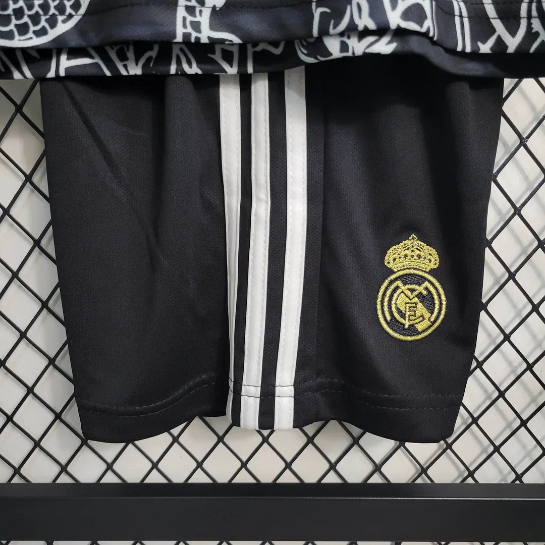 Real Madrid "Dragón Negro" Limited Jersey Kids Size