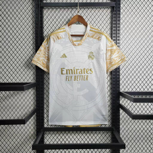 23/24 Real Madrid "Gold Luxury" Special Edition Jersey