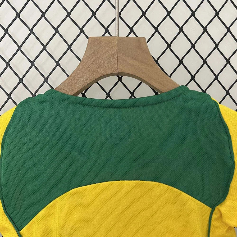 2004 Retro kit Brazil Home Jersey Kids Size
