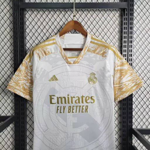 23/24 Real Madrid "Gold Luxury" Special Edition Jersey