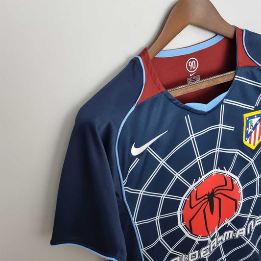 04/05 Atletico Madrid "Spider-Man 2" Away Retro Jersey