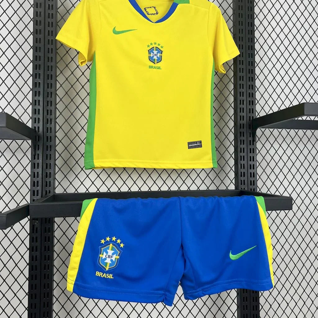 2025 Brazil Home Kit Kids Size