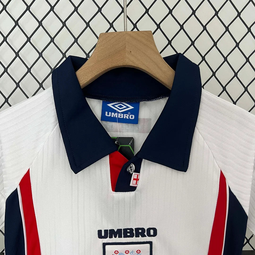 1998 Retro England Home Kit Kids Size