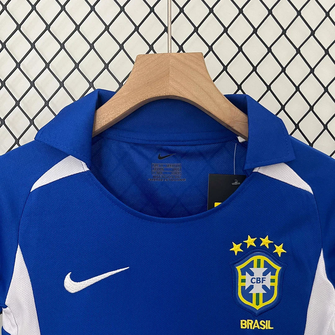 2002 Retro Brazil Away Jersey