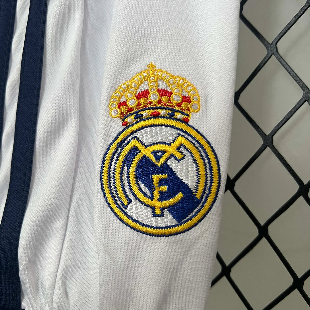 2012/2013 Retro Real Madrid Home Kit Kids Size