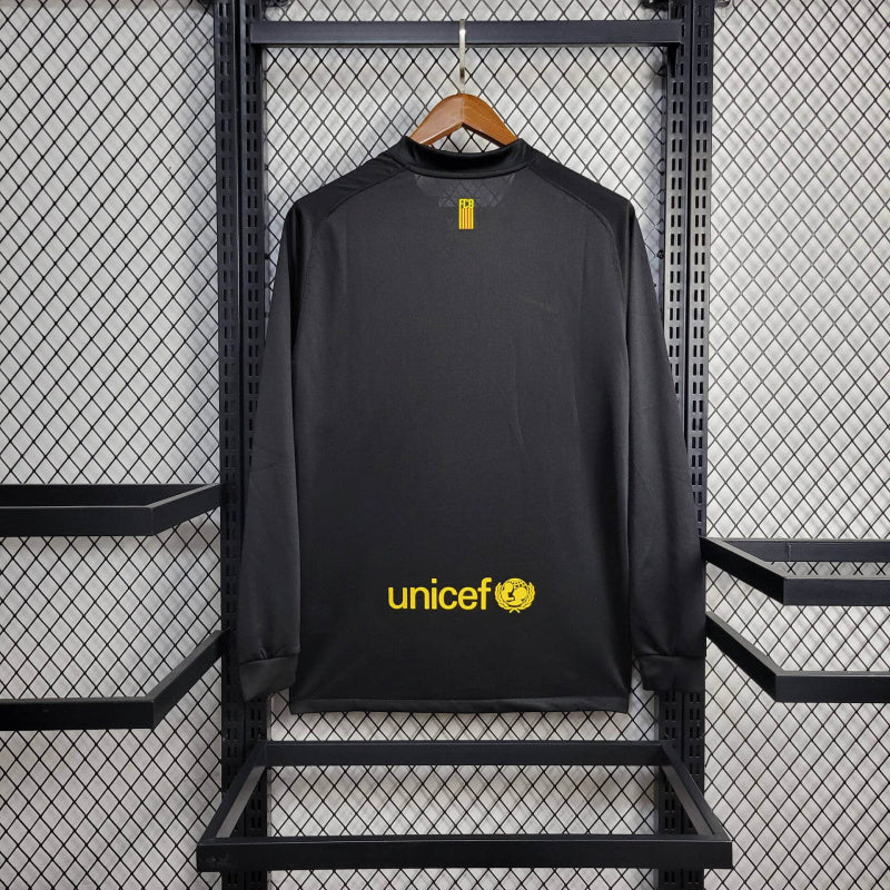 11/12 Barcelona Away Third Retro Long Sleeve Jersey