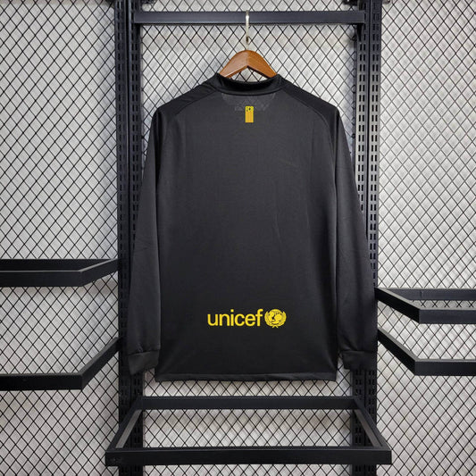 11/12 Barcelona Away Third Retro Long Sleeve Jersey