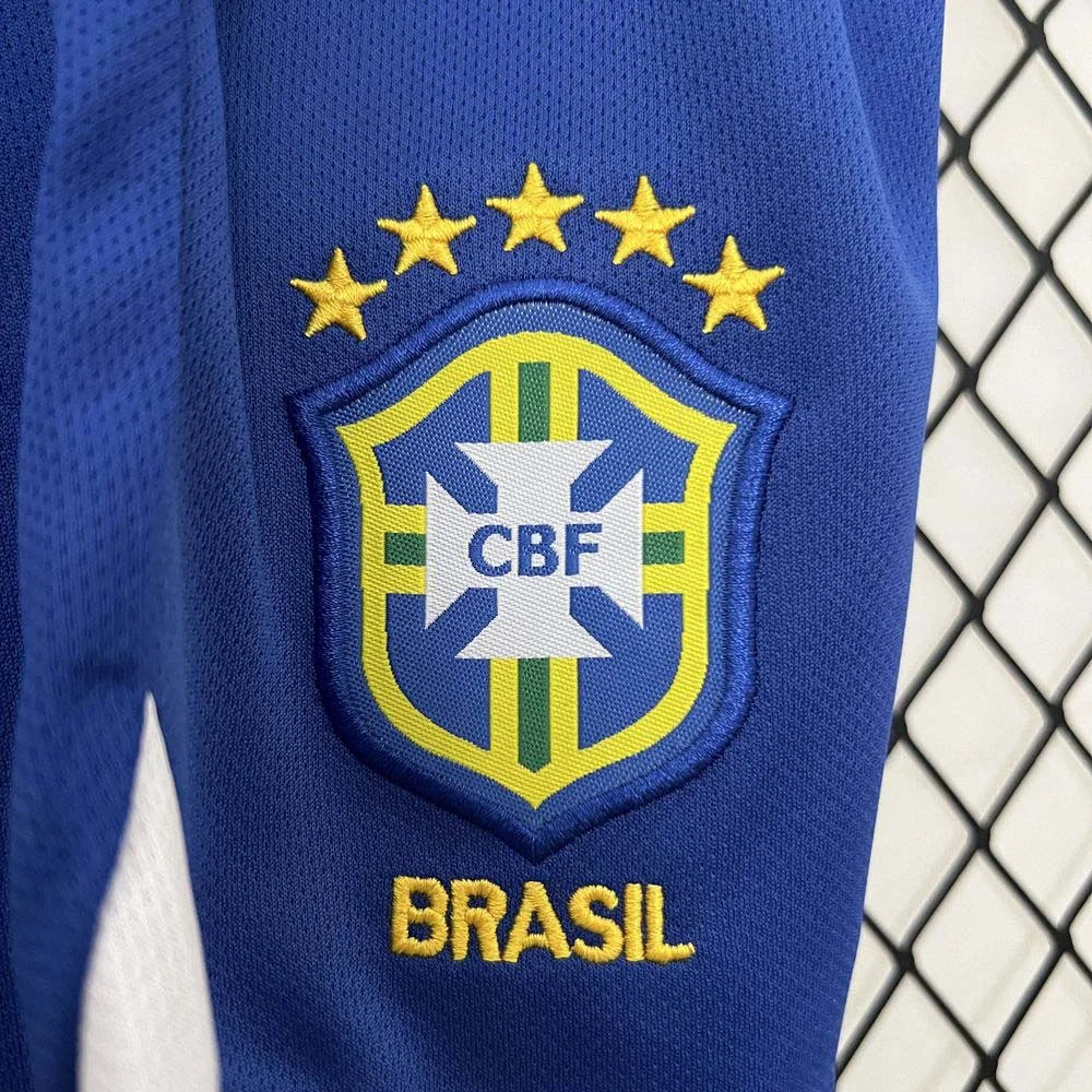 2004 Retro kit Brazil Home Jersey Kids Size