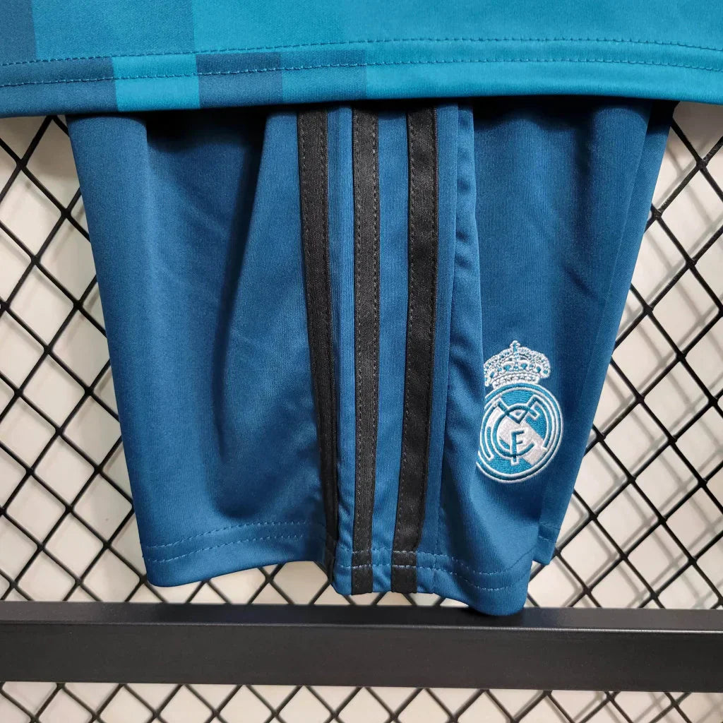 Real Madrid 2017/2018 Third Away Jersey Kids Size