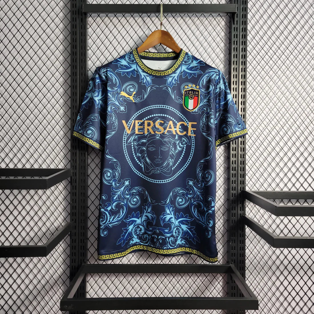 22/23 Italy x Versace Special Edition Green Jersey