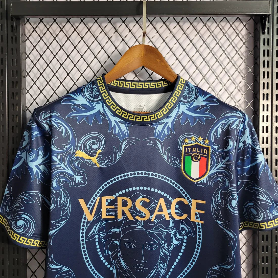 22/23 Italy x Versace Special Edition Green Jersey
