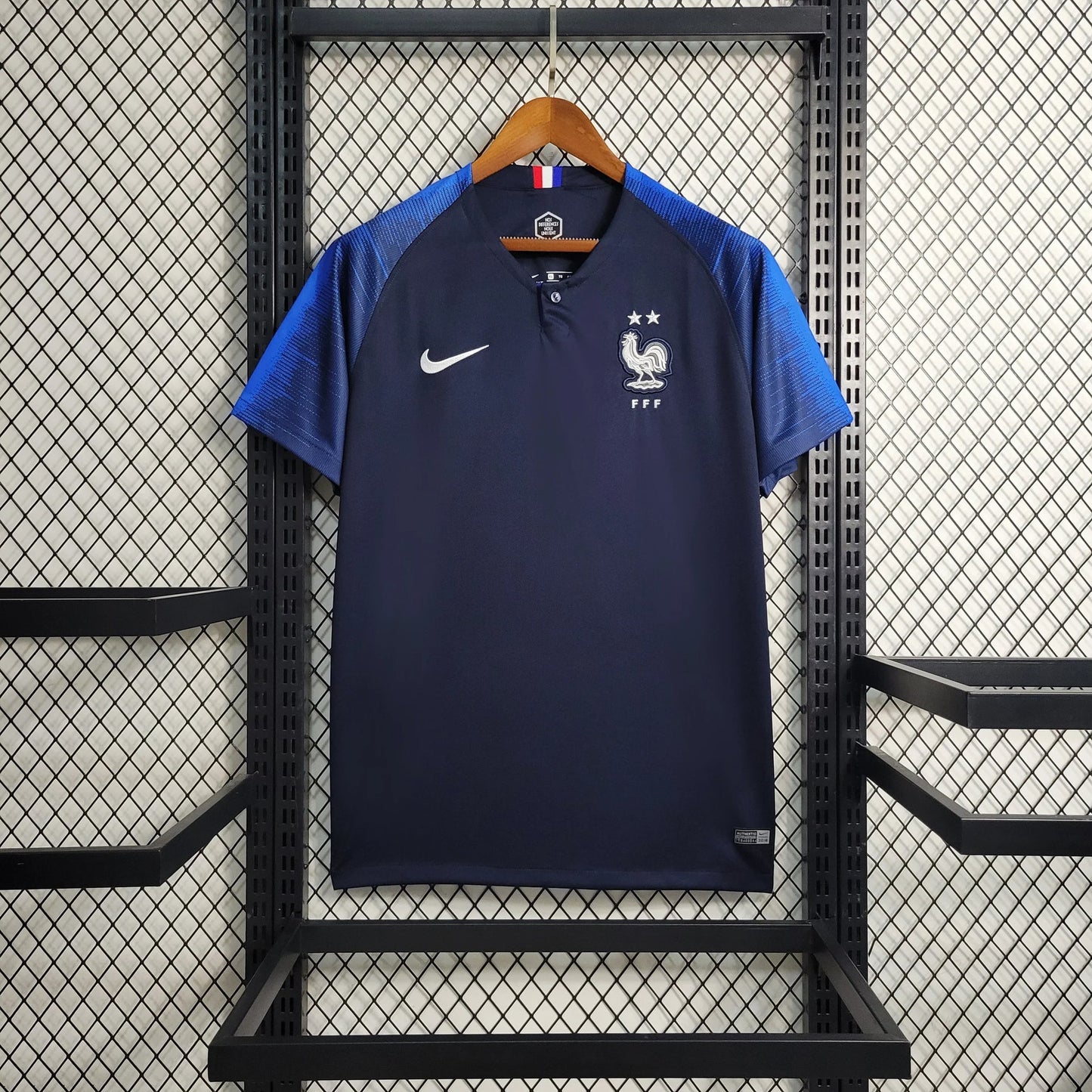 17/18 France Home Retro Jersey