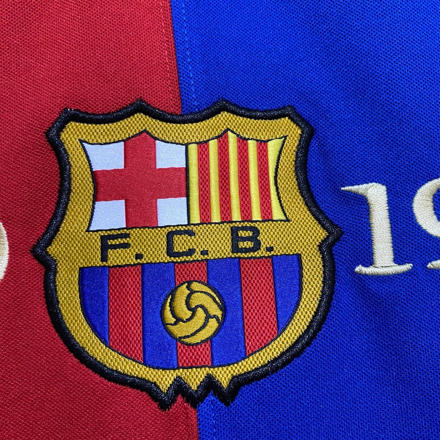99/00 Barcelona 100th Anniversary Special Edition Retro Jersey