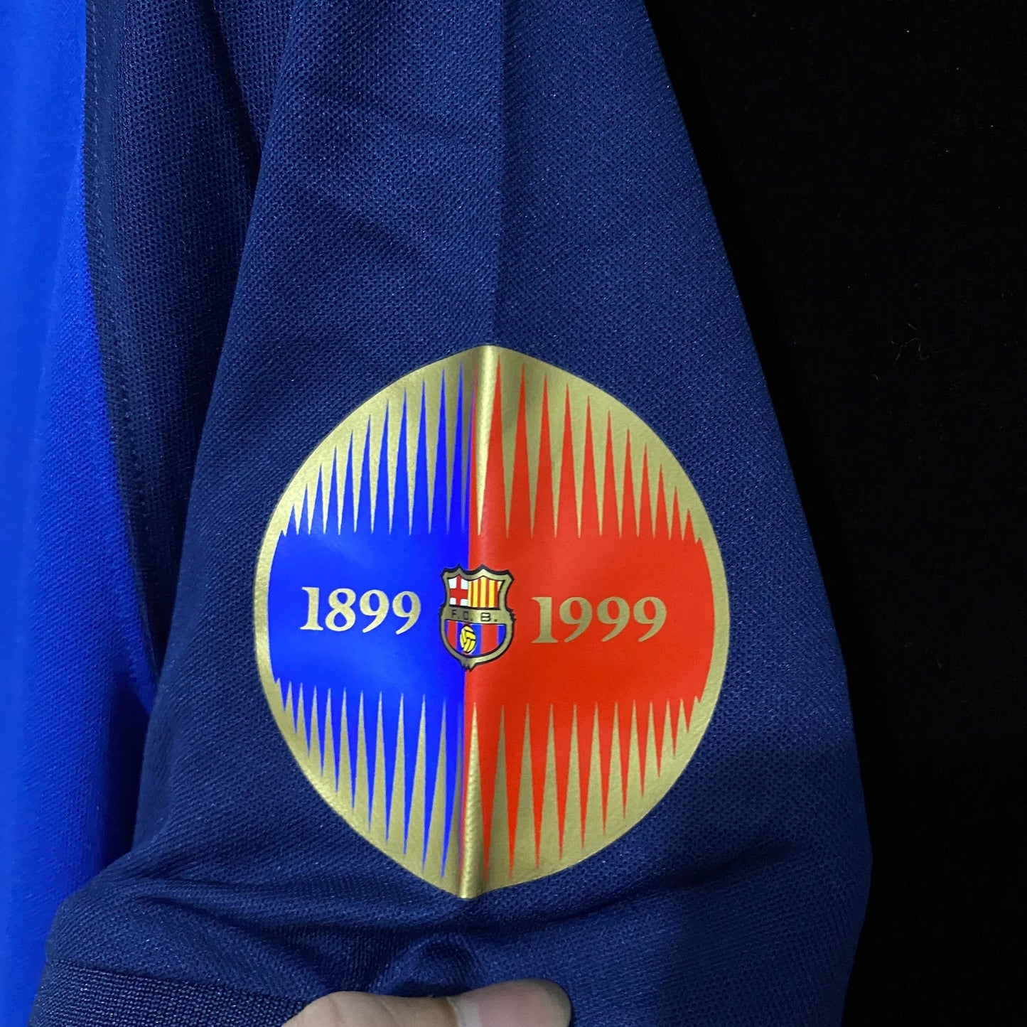 99/00 Barcelona 100th Anniversary Special Edition Retro Jersey