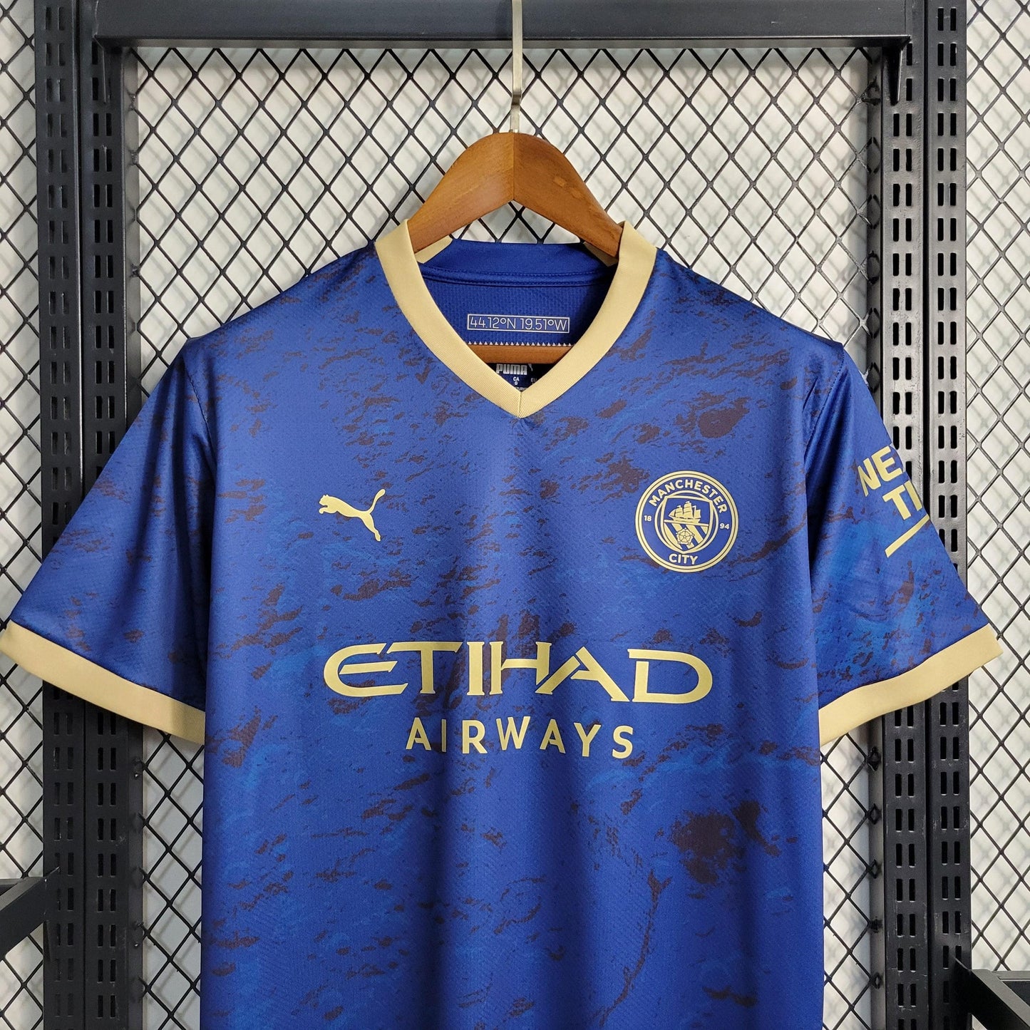 23/24 Manchester City "Navy Fusion" Special Edition Jersey