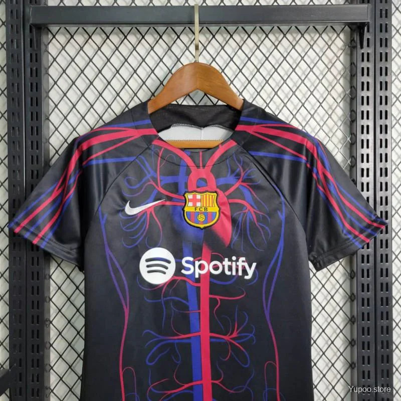 Barcelona "Catalan Veins" Limited Jersey Kids Size
