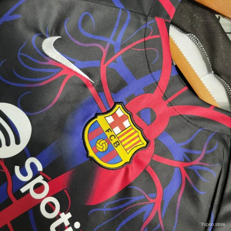 Barcelona "Catalan Veins" Limited Jersey Kids Size