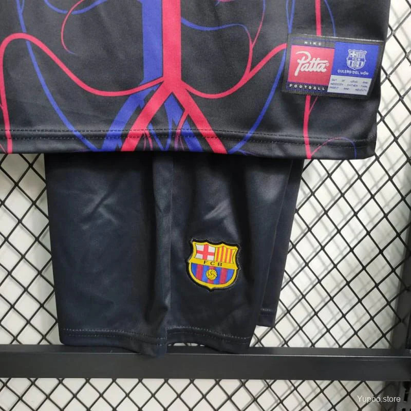 Barcelona "Catalan Veins" Limited Jersey Kids Size