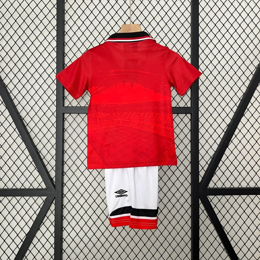 Manchester United Retro 1994/1996 Home Jersey Kids Size