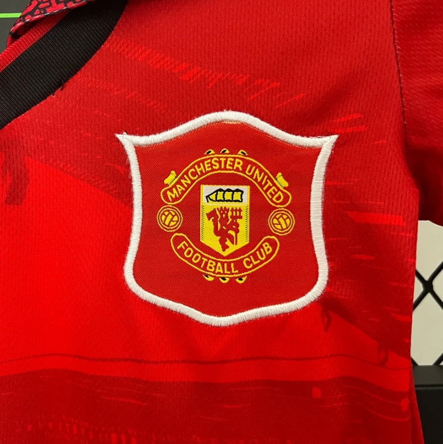 Manchester United Retro 1994/1996 Home Jersey Kids Size