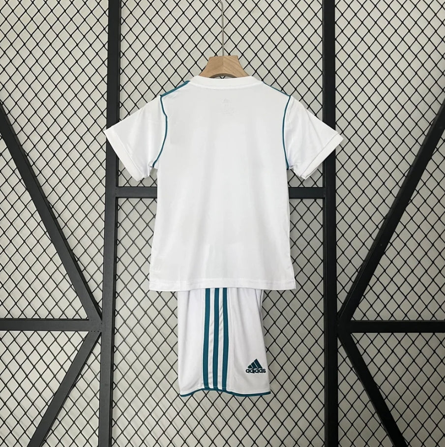 Real Madrid 2017/2018 Home Jersey Kids Size