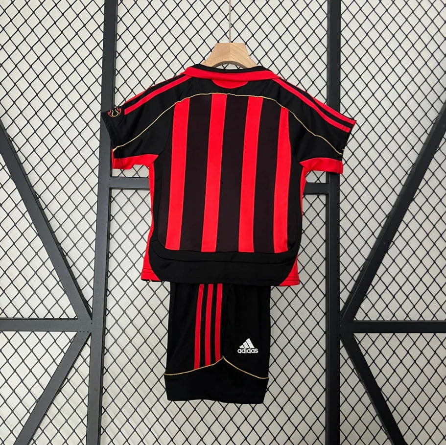 AC Milan Retro 2006/2007 Home Jersey Kids Size