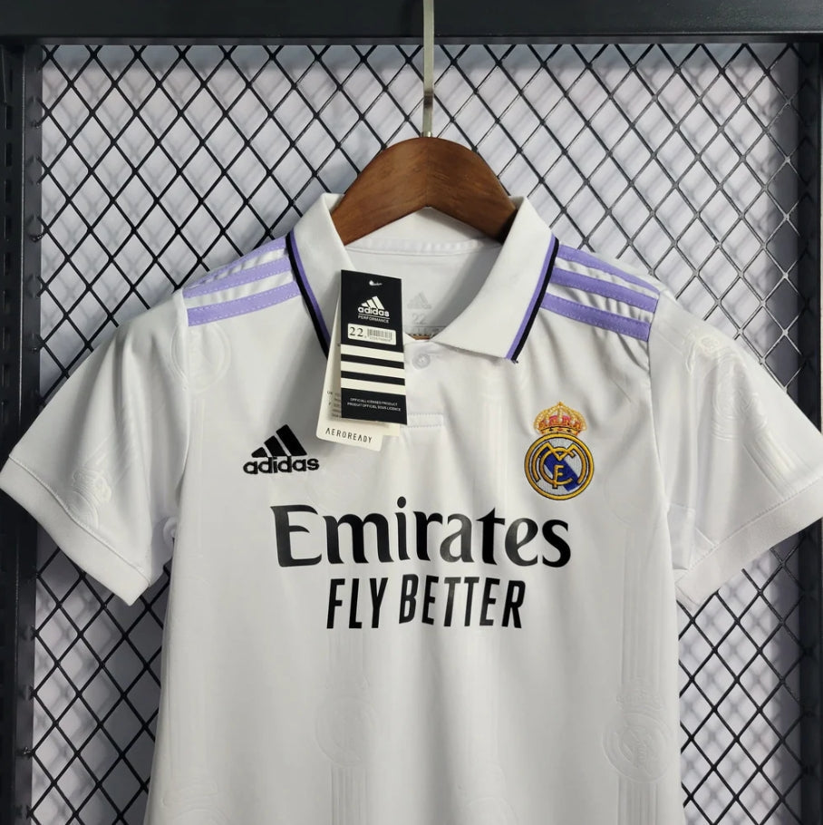 Real Madrid 2023/2024 Home Jersey Kids Size