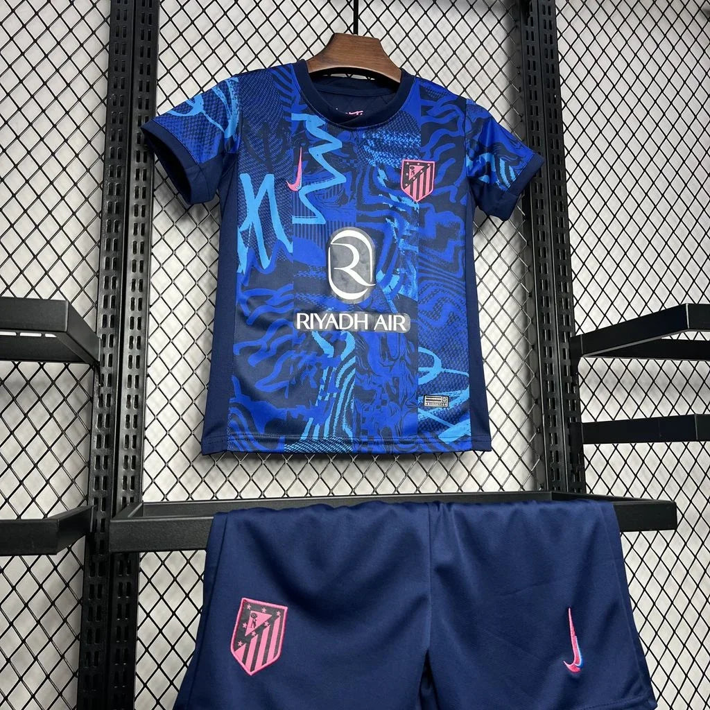 2024/2025 Atletico Madrid Third Away Kids Size