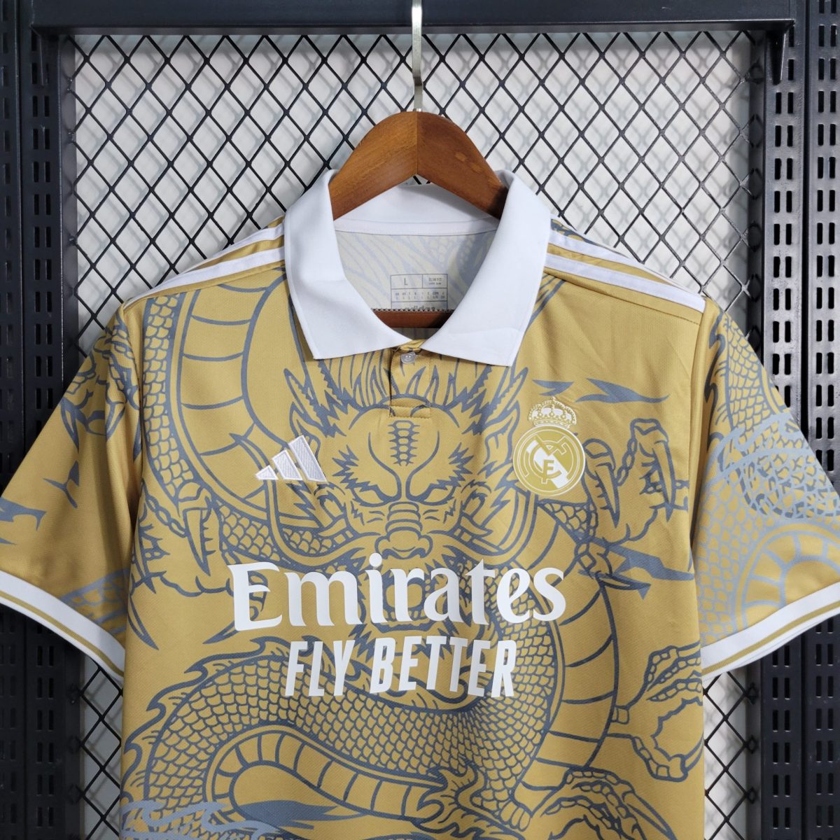 23/24 Real Madrid “Gold Dragon” Special Edition Jersey
