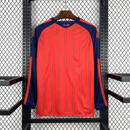 2026 Spain Home World Cup Kit Long Sleeve Jersey
