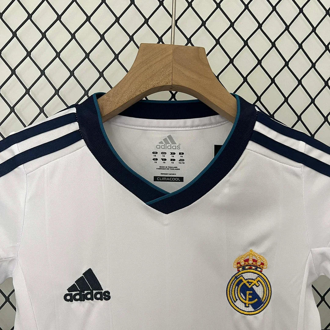 2012/2013 Retro Real Madrid Home Kit Kids Size