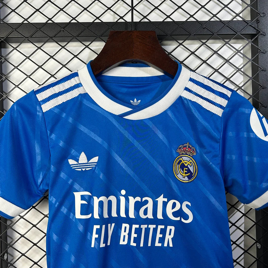 2025/2026 Real Madrid Third Kit Kids Size