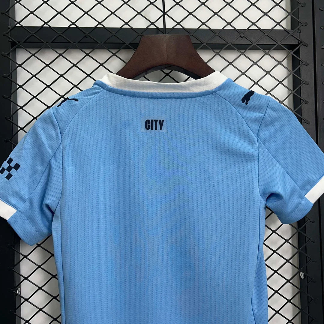 2025/2026 Manchester City Home Kids Size