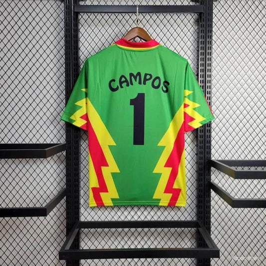 1998 Mexico World Cup CAMPOS 1 Home Retro GK Jersey