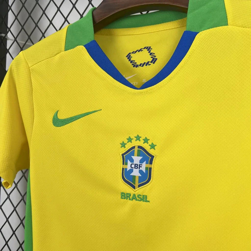 2025 Brazil Home Kit Kids Size