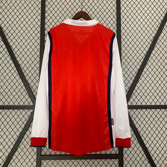 1998-1999 Retro Arsenal Home Jersey Long Sleeve
