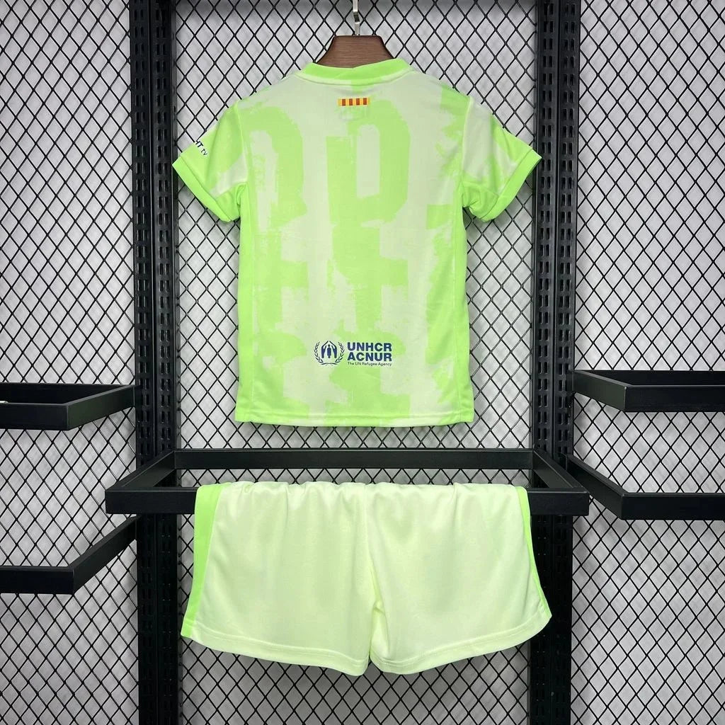 2024/2025 Barcelona Third Away Kit Kids Size