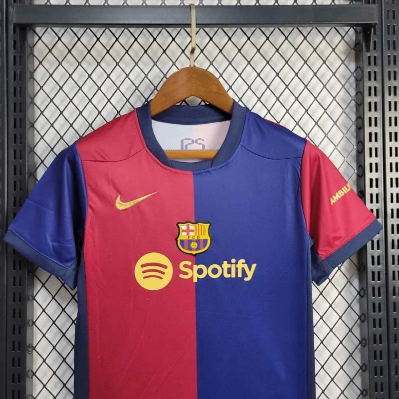 2024/2025 Barcelona Home Kit Kids Size