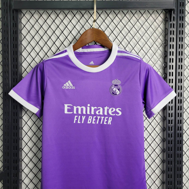 2016/2017 Retro Real Madrid Away Kit Kids Size